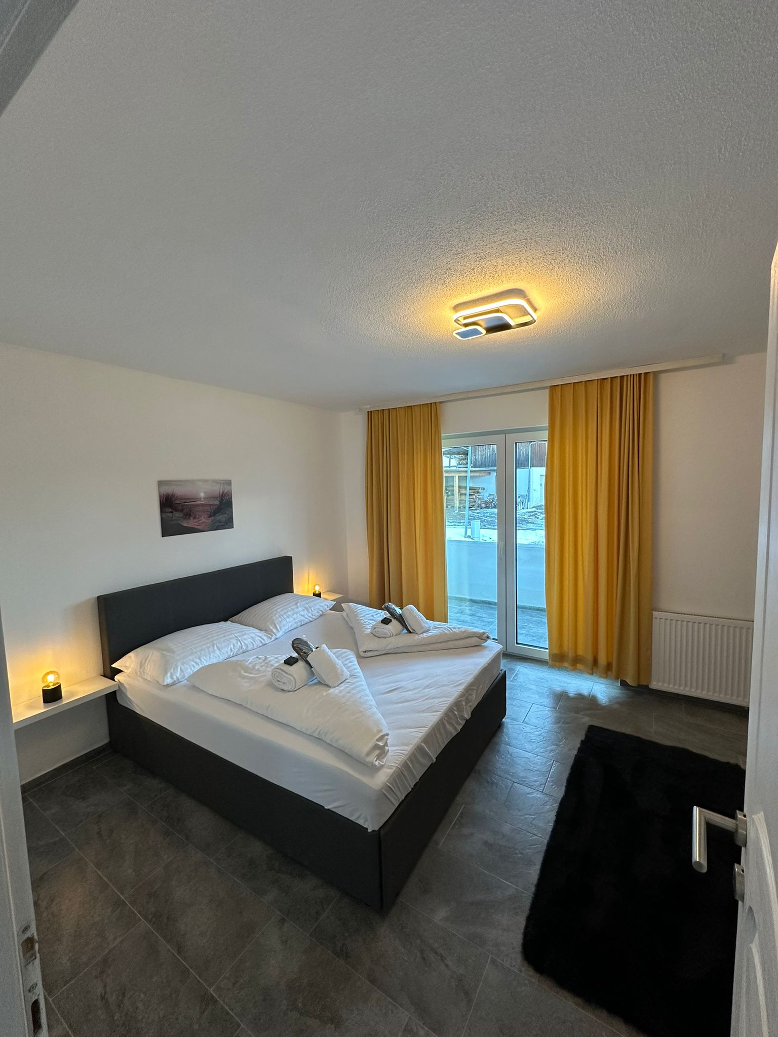 Apartment Oberleins Schlafzimmer