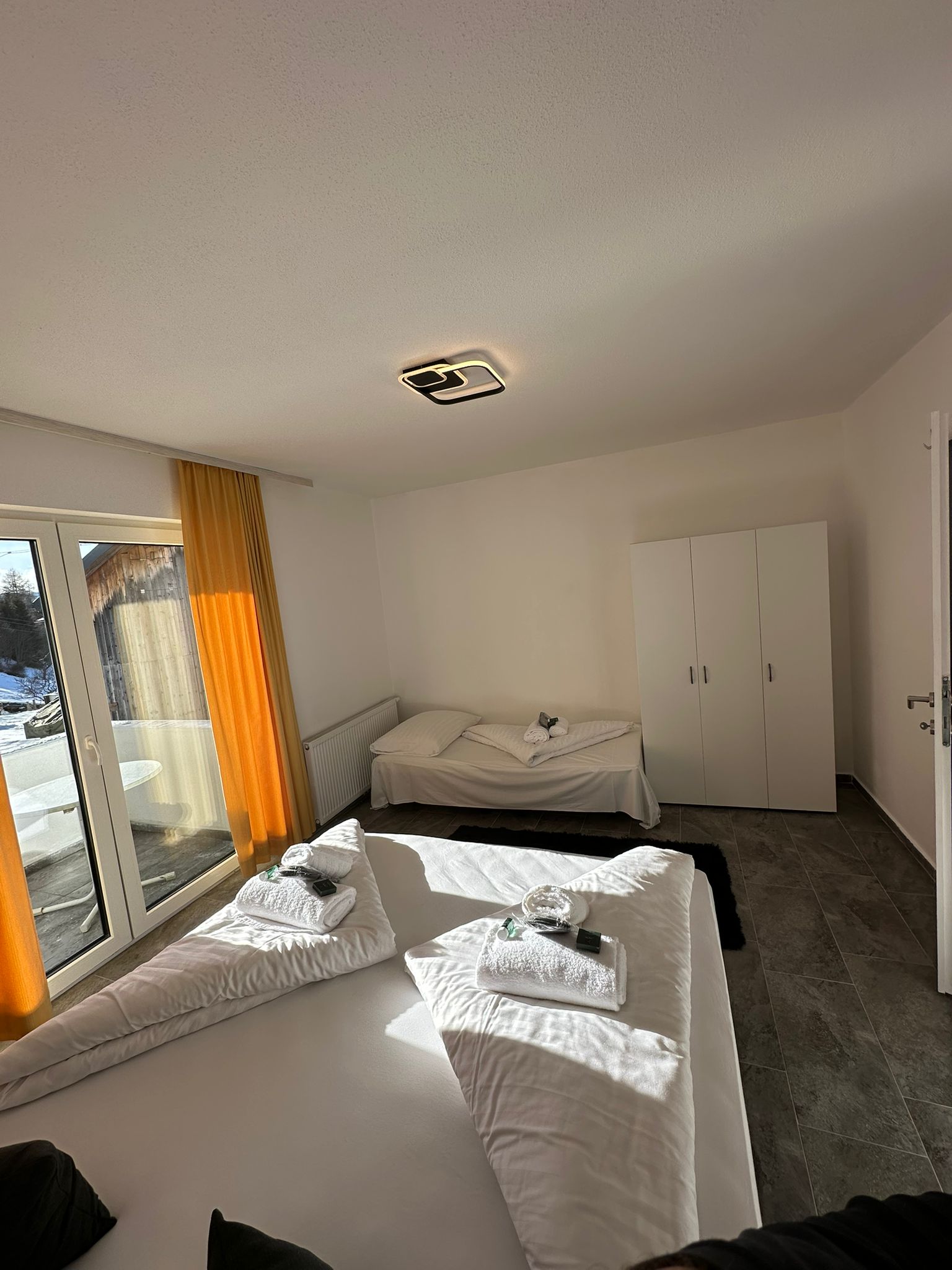 Apartment Oberleins Schlafzimmer