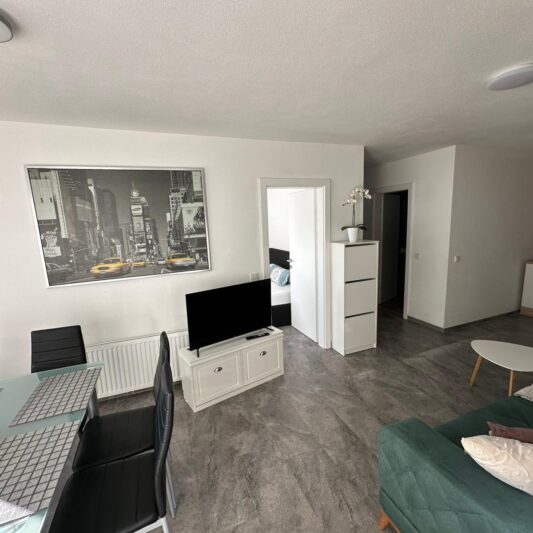 Apartment Oberleins Wohnzimmer