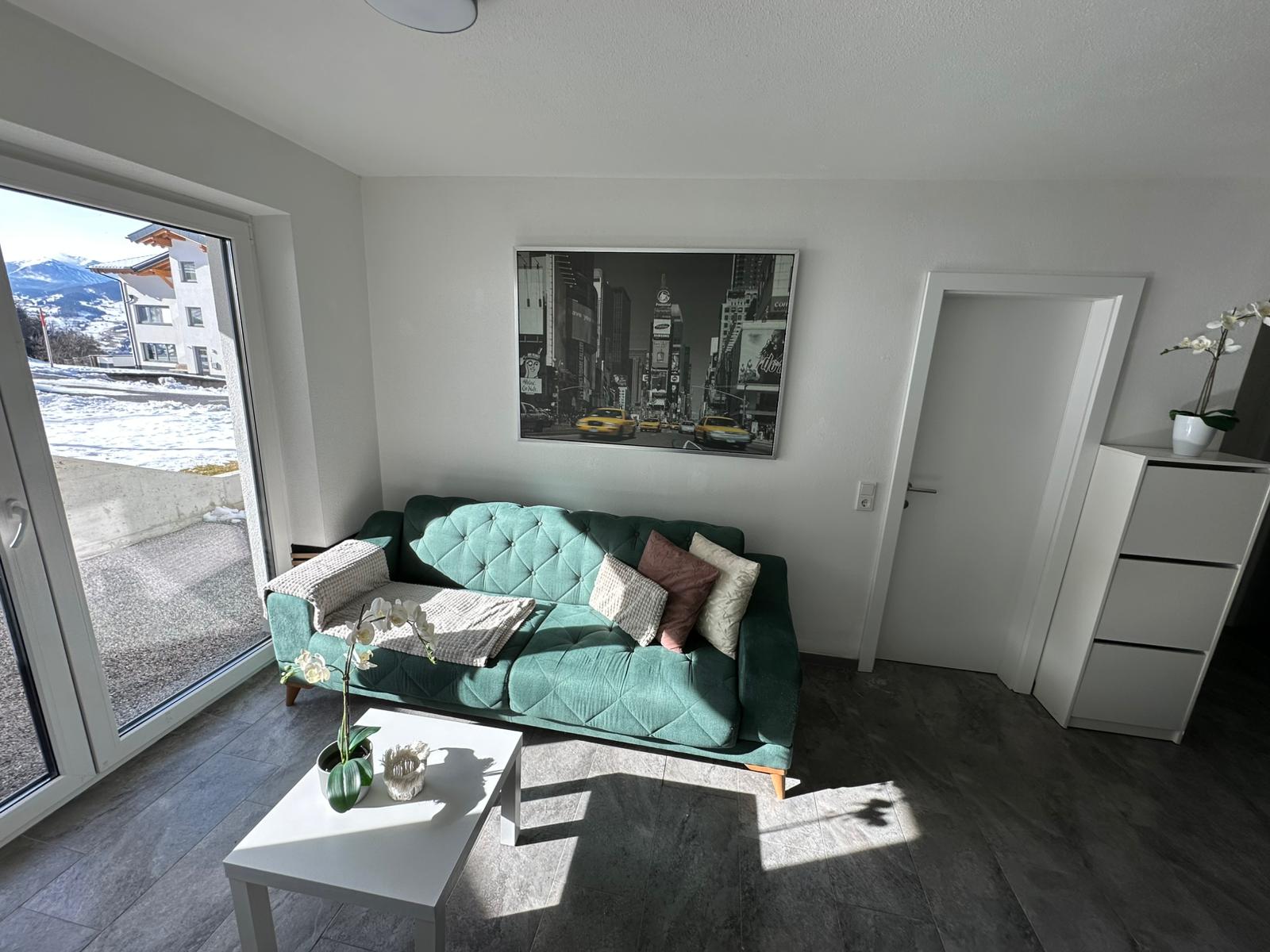Apartment Oberleins Wohnzimmer