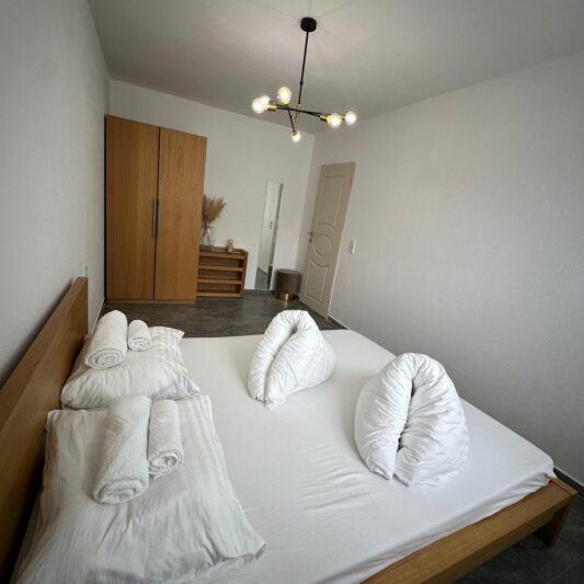 Apartment Oberleins Schlafzimmer